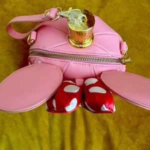 Loungefly Minnie Christmas Ornament purse.
